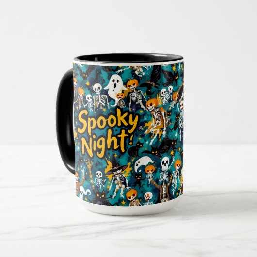 Creepy Night, Halloween beroemd gemaakt door Natas Mok (Voorkant links)