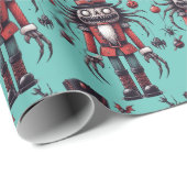 Creepy Notenkraker Cadeaupapier (Rol Hoek)