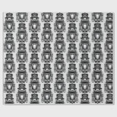 Creepy Notenkraker Cadeaupapier (Vlak)