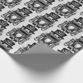 Creepy Notenkraker Cadeaupapier (Hoek)