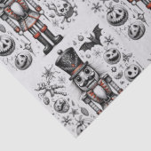 Creepy Notenkraker Tissuepapier (Detail)