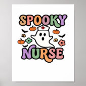 Creepy Nurse Classic T-shirt Poster (Voorkant)