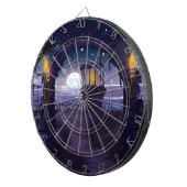 Creepy old Lighthouse Dartbord (Voorkant Rechts)