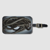 Creepy Onbekende Octopus Tentacle Creater Bagagelabel (Voorkant (horizontaal))