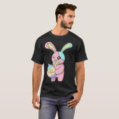 Creepy Pastel Goth Easter Bunny Cute T-shirt (Voorkant volledig)
