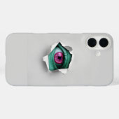 Creepy Peeking Eye Telefoonhoesje Case-Mate iPhone Case (Achterkant (horizontaal))