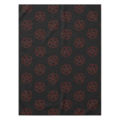 Creepy  Pentacle / Pentagram Halloween  Tafelkleed (Voorkant)