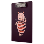 Creepy Pig Ironic Horror Klembord (Links)