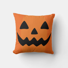 Creepy Pillow - Pumpkin Face Kussen