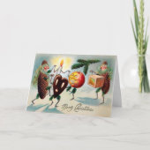  Creepy Pinecones Holiday-kaart Feestdagen Kaart (Voorkant)