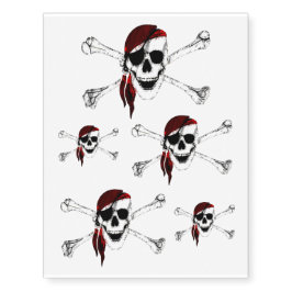 Creepy Pirate Skull en Crossbones
