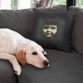 Creepy Porcelain Doll Halloween Home Decor Kussen