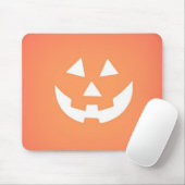 Creepy Pumpkin Halloween Mousepad Muismat (Met muis)