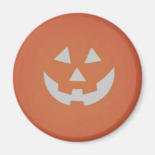 Creepy Pumpkin Halloween Pin Button Magneet
