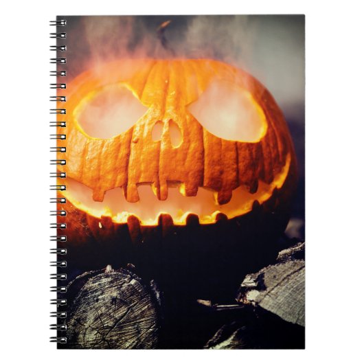 Creepy Pumpkin Notitieboek (Voorkant)
