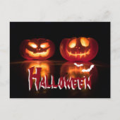 Creepy Pumpkins Halloween Briefkaart (Voorkant)
