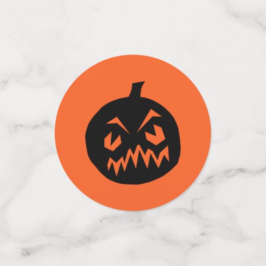 Creepy Pumpkins | Halloween Confetti (Kleine voorkant)