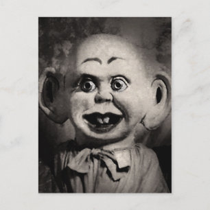 Creepy  Puppet Briefkaart