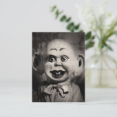 Creepy  Puppet Briefkaart (Staand voorkant)