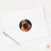 Creepy Ronde Sticker (Envelop)