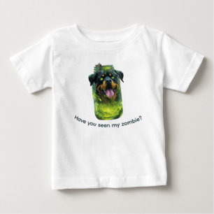 Creepy Rottweiler Frankenstein Jar Illustratie