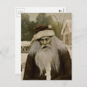 Creepy Santa Briefkaart (Voorkant / Achterkant)