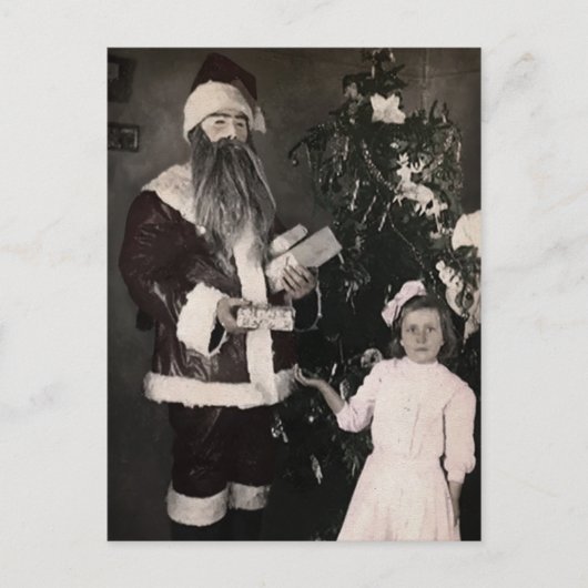 Creepy Santa Briefkaart (Voorkant)