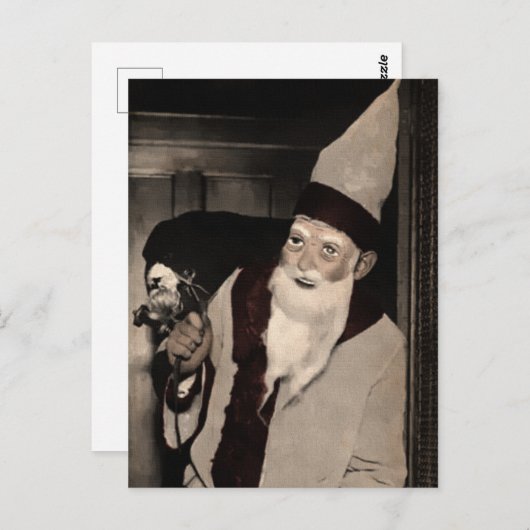 Creepy  Santa Briefkaart (Voorkant / Achterkant)