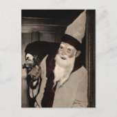 Creepy  Santa Briefkaart (Voorkant)