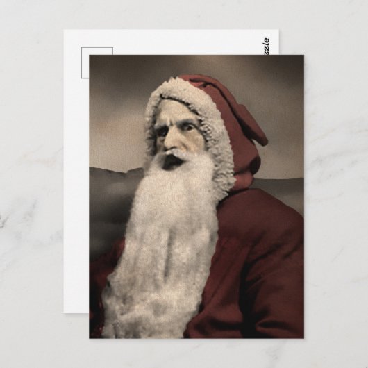 Creepy  Santa Briefkaart (Voorkant / Achterkant)