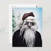 Creepy Santa Briefkaart (Voorkant / Achterkant)