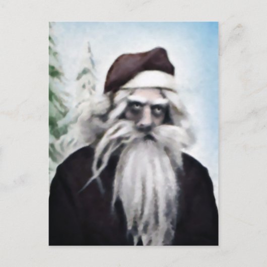 Creepy Santa Briefkaart (Voorkant)