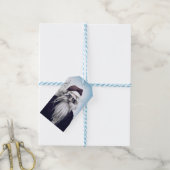 Creepy Santa Cadeaulabel (Met Touw)