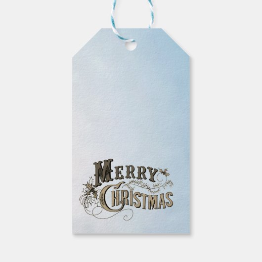 Creepy Santa Cadeaulabel (Achterkant)