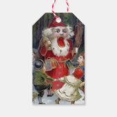 Creepy Santa Gift-Labels Cadeaulabel (Voorkant)