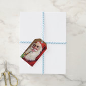 Creepy Santa Gift-Labels Cadeaulabel (Met Touw)