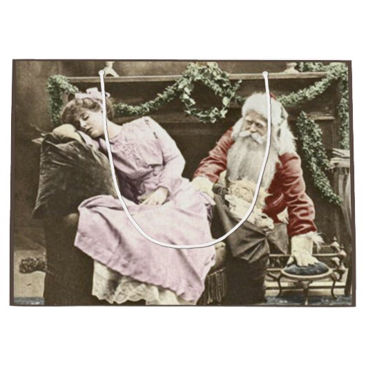 Creepy Santa Groot Cadeauzakje (Voorkant)