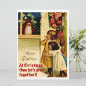 Creepy Santa Kaart (Staand voorkant)