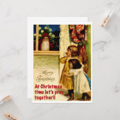 Creepy Santa Kaart (Voorkant / Achterkant in situ)