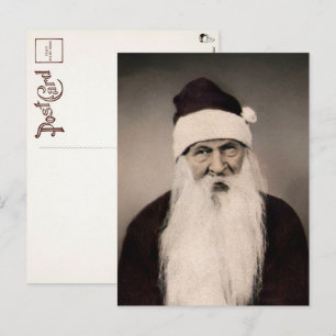  Creepy Santa Photo Briefkaart
