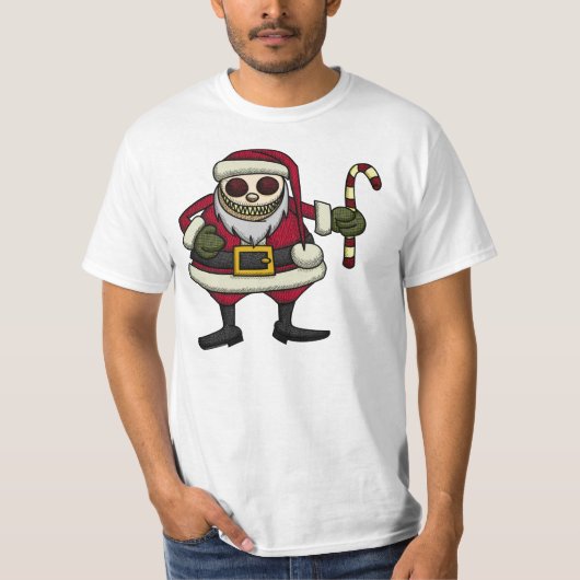 Creepy Santa Shirt 1 (Voorkant)
