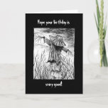 Creepy Scary Gothic Horror Scarecrow Birthday Kaart<br><div class="desc">Van gekke grappen tot serieuze romantische uitlatingen, de MiKa Art Zazzle shop heeft iets voor iedereen. Canadees, Japanse geschenken, sieraden, hoesjes voor elektronische apparaten, leuke knoppen, kopjes voor mok, siervoorwerpen, kaarten en posters... . Neem alstublieft wat tijd en kijk rond. Je kunt zelfs iets vinden waarvan je niet wist dat...</div>