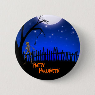 Creepy & Scary Halloween Ronde Button 5,7 Cm