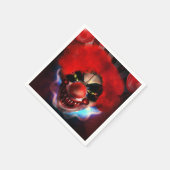 Creepy Scary Killer Clown Halloween Party Servet (Hoek)