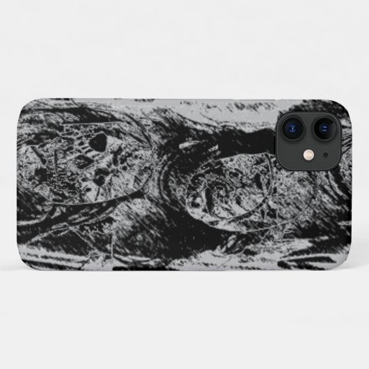 Creepy Scary Maskers Case-Mate iPhone Case (Achterkant (horizontaal))