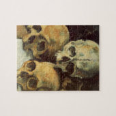 Creepy Scary Skulls  Halloween Legpuzzel (Horizontaal)