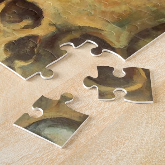 Creepy Scary Skulls Halloween Legpuzzel (Zijkant)