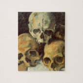 Creepy Scary Skulls Halloween Legpuzzel (Verticaal)