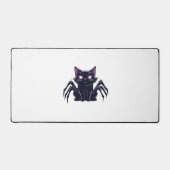 Creepy Schattige Cat – Spider Legs & Heart Eyes Cl Bureaumat (Voorkant)
