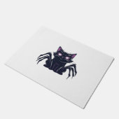 Creepy Schattige Cat – Spider Legs & Heart Eyes Ov Deurmat (Schuin)